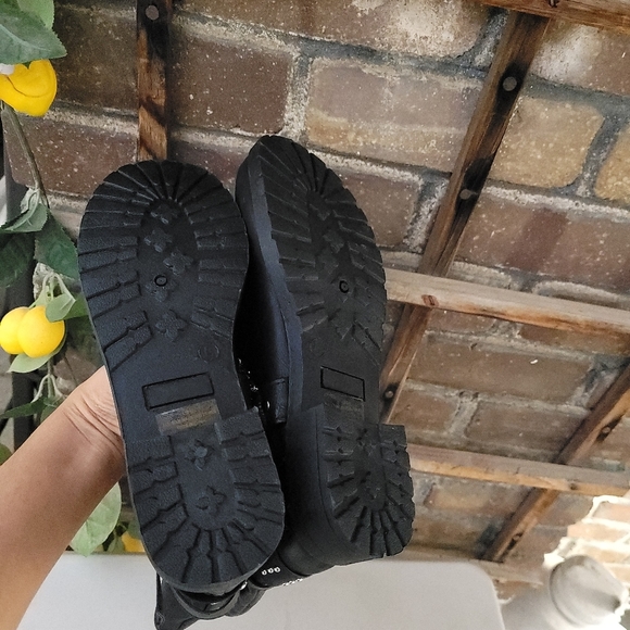 rue21 etc Combat Ankle Boots Sz 9 - Picture 9 of 12